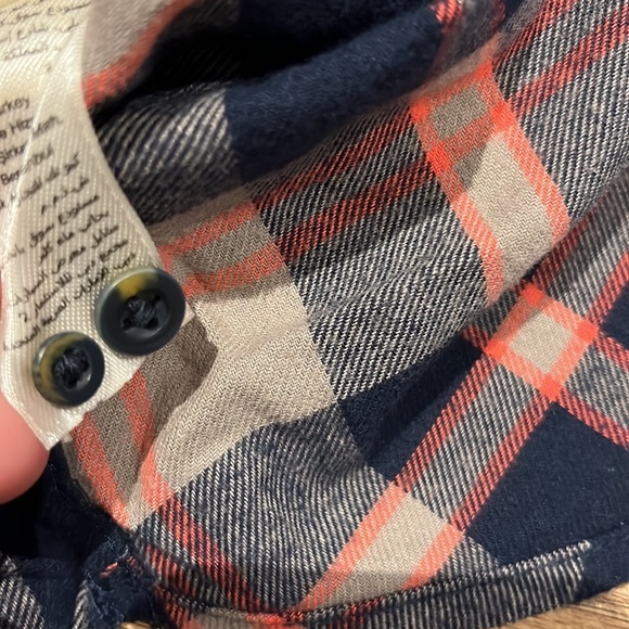 Goodthreads plaid cozy button down cottage vibe long slee… - Picture 8 of 11